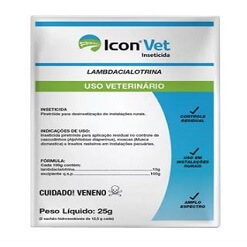 Icon Vet Inseticida para instalações rurais 25g