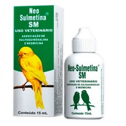 Neo Sulmetina 15ml SM Santa Marina atua em todos os tipos de diarréia