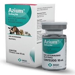 AZIUM 10 ML - MSD Anti-inflamatório à base de dexametasona