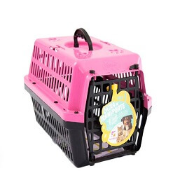 Caixa de Transporte Alvorada New Rosa para Cães e Gatos