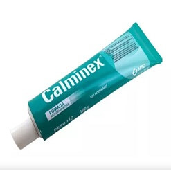 Calminex Pomada 100g Anti-inflamatoria Dor Cães Gatos