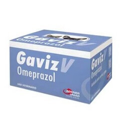 Gaviz V Omeprazol 10mg - Antiácido para cães e gatos