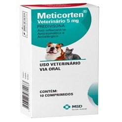 Meticorten MSD 5mg 10 Comprimidos