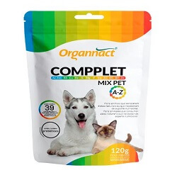 Suplemento Organnact Compplet Mix A-Z para Cães e Gatos - 120g