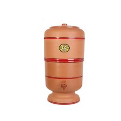 Filtro de Barro Tradicional com 3 Velas